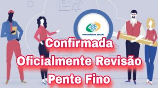 INSS Confirma Oficialmente Revisão Pente Fino [upl. by Enileda]