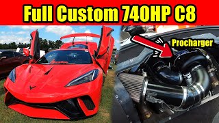 Walk Around Corvettes at Carlisle 2023  Biggest Corvette Show in The World [upl. by Anialahs466]