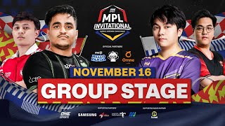 FILIPINO ONE Esports MPL Invitational 2023  Day 2  Group Stage [upl. by Ainitsirc877]