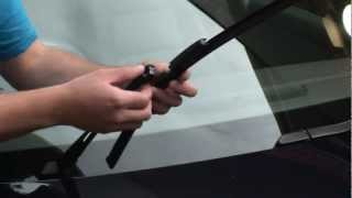 Wipertech TrueFit Aeroflex  How to install Slide Clip wiper blades [upl. by Arianna802]