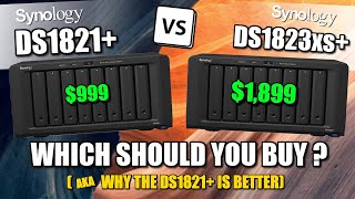 Synology DS1821 vs DS1823xs NAS  Which is BEST [upl. by Light]