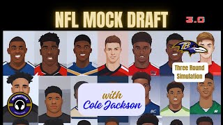 Baltimore Ravens and NFL prospects news and Mock Draft 30 with Cole Jackson [upl. by Tansey]