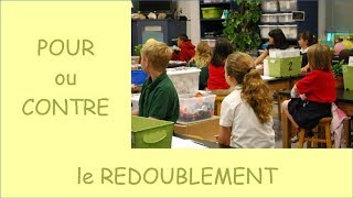 Pour ou contre le redoublement [upl. by Delaine]