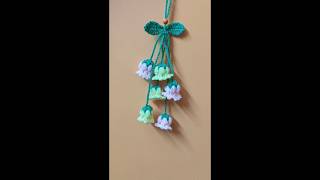 Crochet Wall Hangingcrochet shortstreanding viralvideo [upl. by Etnaled]