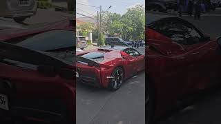 Ferrari SF90 1000HP🔥 spotted carspotting ferrari sf90 exhaust hypercar sportcar surabaya [upl. by Bollinger]