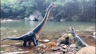 Jurassic World EPIC BATTLE Dreadnoughtus VS Giganotosaurus [upl. by Earised]