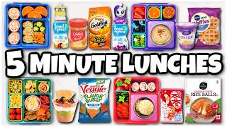 School Lunchbox Ideas for when Youre OUT OF TIME NO Cooking Required [upl. by Aihsenod495]