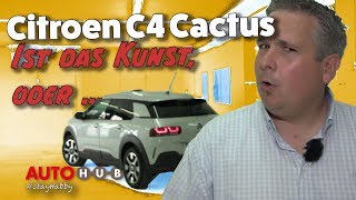 Citroen C4 Cactus 2018  Test  Fahrbericht  Review [upl. by Armando]