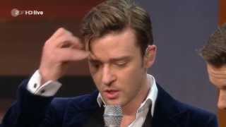 Justin Timberlake  Mirrors Wetten dass ZDF HD Live 2013 Feb 23 [upl. by Lipps]