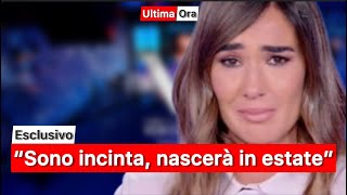 “Sono incinta nascerà in estate” l’annuncio fatto a Verissimo [upl. by Fredette]