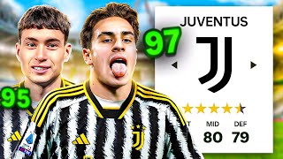 I Rebuild JUVENTUS amp Trusted Their WONDERKIDS 😍 [upl. by Prudy]