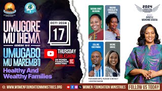 Umugore Mu Ihema Umugabo mu Marembo 2024 Day 17  Talkshow  With Apostle Mignonne Kabera [upl. by Deedee]