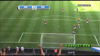 Brazil 3 1 Denmark hoofootcom HD highlights amp goals 26052012 [upl. by Toomin]