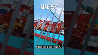 😨Unbelievable truth of maersk shipping company truth shorts viralshort [upl. by Yntirb]