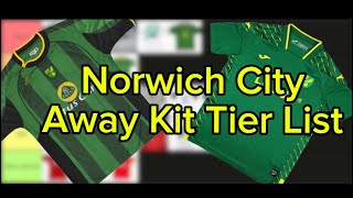 Norwich City Away Kit Tier List [upl. by Thatcher]