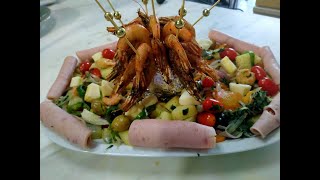 Salade de crevettes ou de poulpe سلاطة كروفات [upl. by Nicolis]