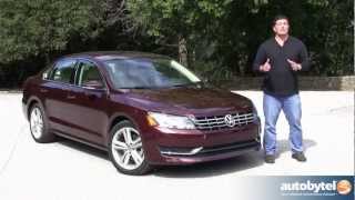 2012 Volkswagen Passat TDI Test Drive amp Car Video Review [upl. by Radie]