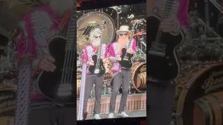 ZZ Top La Grange bow on 9142024 Noblesville NEWMAN Guitars Elwood Francis and Billy F Gibbons [upl. by Lael]