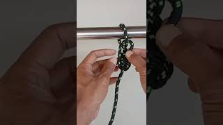 How to tie a hammock knot knotskill knot [upl. by Sathrum559]