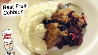 Best Berry Cobbler Recipe [upl. by Bethena]