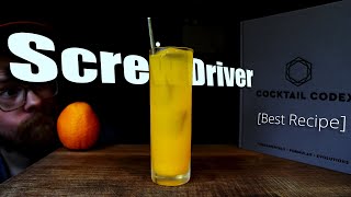 The Best Screwdriver Cocktail Recipe  The Cocktail Codex by Death amp Co [upl. by Eveiveneg381]