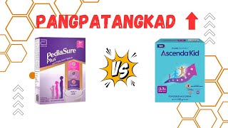 PEDIASURE VS ASCENDA GATAS NA PANGPATANGKAD MILK FOR 37 YEARS OLD [upl. by Nedra]