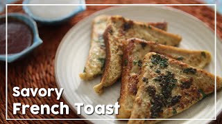 Savory French Toast  Quick Breakfast Recipe  My Recipe Book By Tarika Singh [upl. by Wier655]