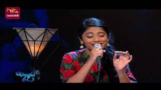 Naveesha Sooriyarachchi සිහිනයකි රෑ [upl. by Ynnod]