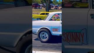 Small Block Chevy Ripper Chevy II Gasser Burnout shorts [upl. by Feil123]