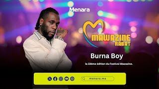 Festival Mawazine 2024  LOLM succombe aux rythmes de Burna Boy [upl. by Eelyek]