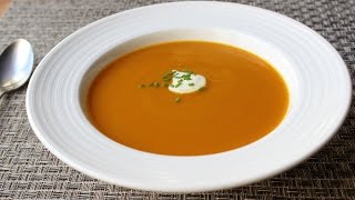 Roasted Butternut Squash Soup  Easy Butternut Squash Soup Recipe [upl. by Tloh]