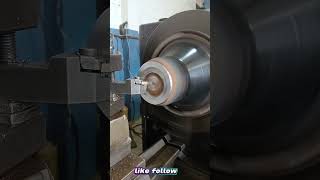 Acabamento em tampa de arrasto torno welding cnc torneiromecanico usinagem machine minitorno [upl. by Bornie]