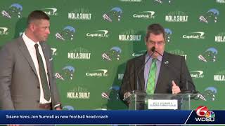 Tulane hires Jon Sumrall as new football head coach [upl. by Herby]