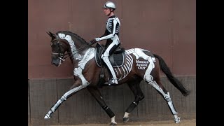 Advanced Dressage to Music  Skeleton Style [upl. by Nrubua]