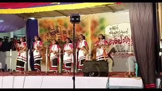 Tribal Song  Minnal Murali Original  Folk song First Prize kannur University kalolsavam2022 [upl. by Lesslie]