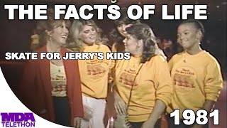 The Facts Of Life  Skate For Jerrys Kids  1981  MDA Telethon [upl. by Bobby274]