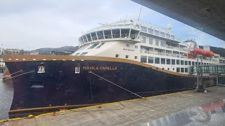 Embarkation day Havila Cruises Bergen Norway [upl. by Thevenot]