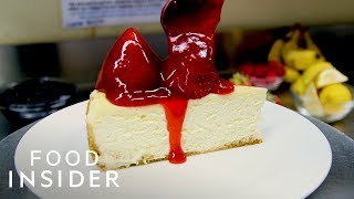 New Yorkers Love Eileens Special Cheesecake  Legendary Eats [upl. by Nepean229]