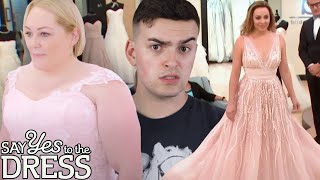 REACTING TO PINK WEDDING DRESSES [upl. by Trici]