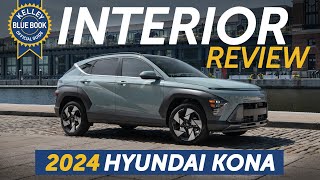 2024 Hyundai Kona  Interior Review [upl. by Carmelina]