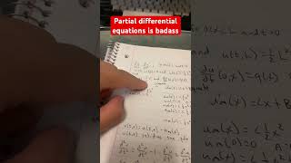 Partial Differential Equations is so Cool maths shorts [upl. by Aven]