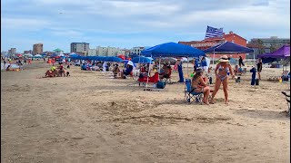 Walking Around Beach South Padre Island Texas USA [upl. by Brose]