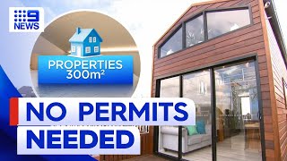 Planning permits no longer needed for granny flats in Victoria  9 News Australia [upl. by Sualohcin]