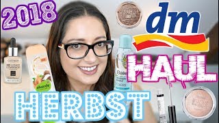 DM  HAUL Herbst 2018  Drogerie  sandylight [upl. by Isej]