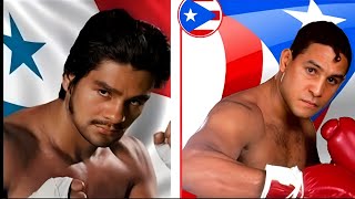 Héctor Macho Camacho Puerto Rico Vs Roberto Durán Panamá Boxeo  FULL FIGHT [upl. by Yltneb934]