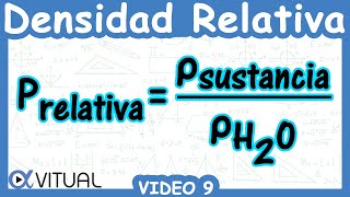 ➡️ Densidad Relativa  Video 9 [upl. by Zingg]