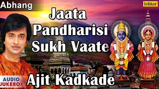 Jaata Pandharisi Sukh Vaate  Ajit Kadkade  Marathi Abhang  Audio Jukebox [upl. by Dnomed]