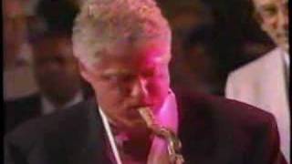 Bill Clinton plays the blues [upl. by Kaehpos]