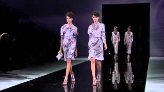 Giorgio Armani  2014 Spring Summer  Womenswear Collection [upl. by Aymik]