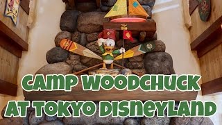 Tour of Camp Woodchuck at Tokyo Disneyland [upl. by Dier]